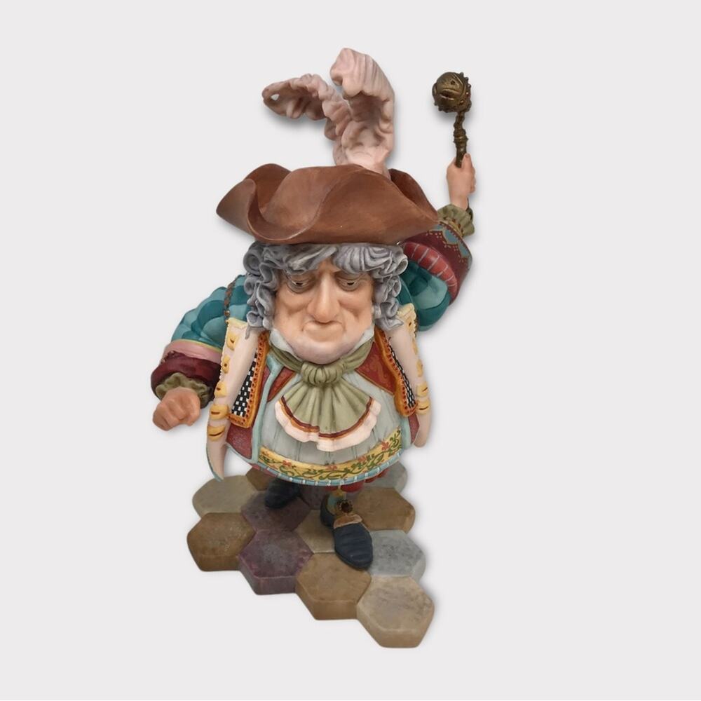 Tweedledum Greenwich Workshop Porcelain Figurine From Alice in Wonderland